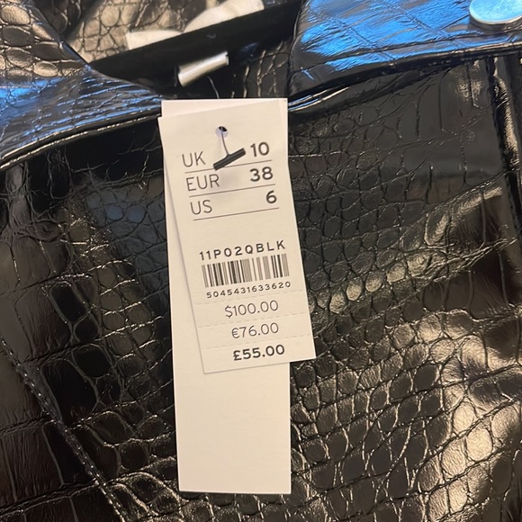 NEW ❤️ Topshop Jacket. Black size 6 - Picture 5 of 5